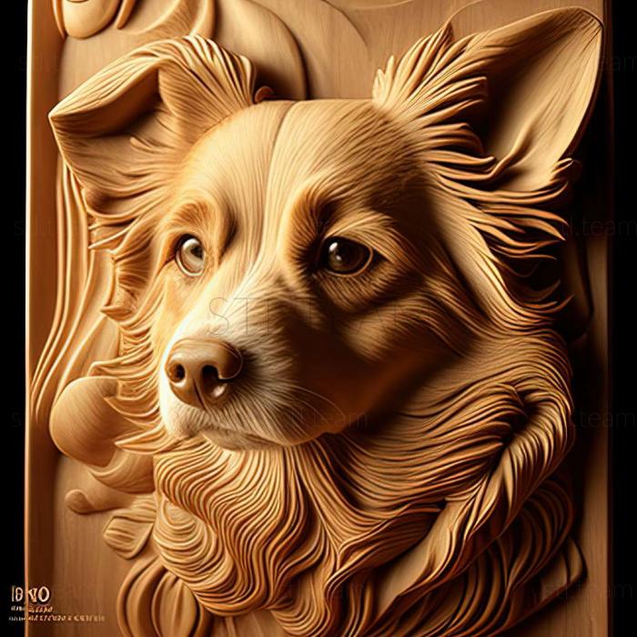 3D модель Собака Доргі (STL)